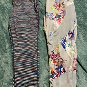 Women’s athletic leggings pair